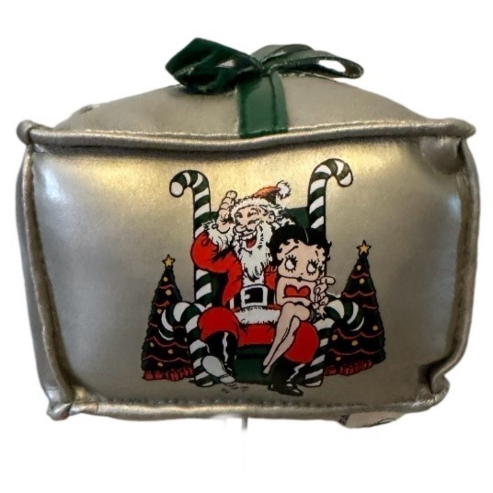 Betty Boop Christmas Ornament 4x4 Vinyl Holiday